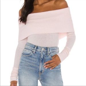 Free People Off the Shoulder Long Sleeve